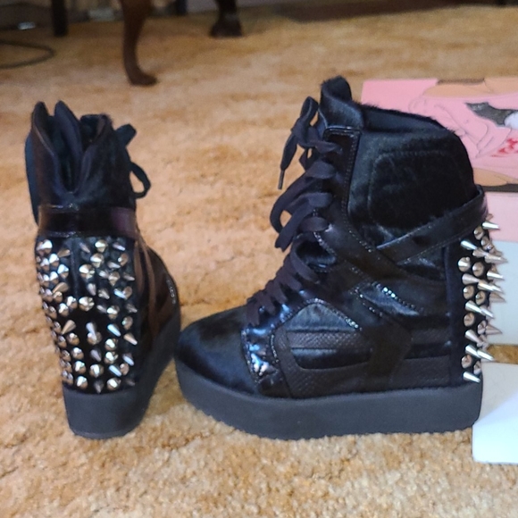 Jeffrey Campbell Platform Wedges Boots 